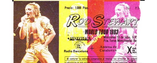 Rod Stewart 1983
