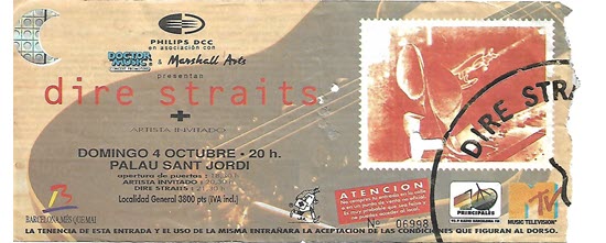 Dire Straits 04/10/1982 Barcelona